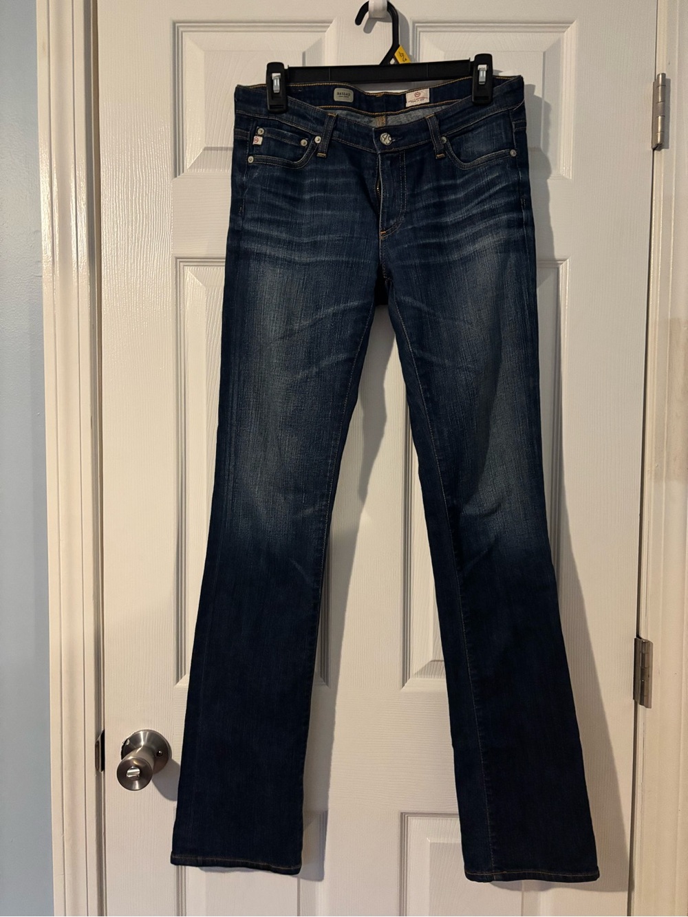 AG Adriano Goldschmied Dark Blue Bootcut Jeans